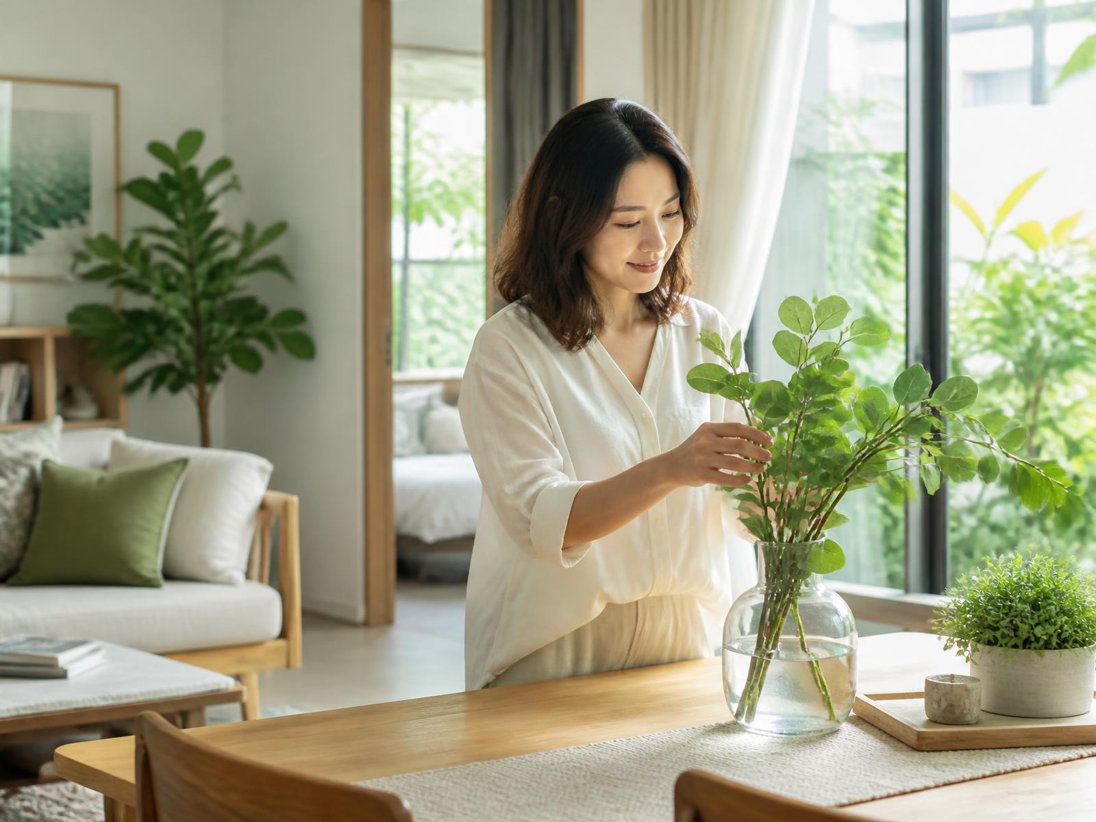 A quiet, light-filled Singapore apartment reflecting Pico X Health's approach to healthier homes